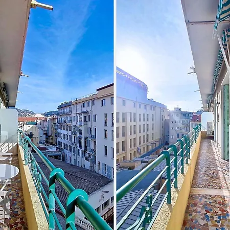 Nestor&jeeves - Gelato - Bright - Balcony * Ницца