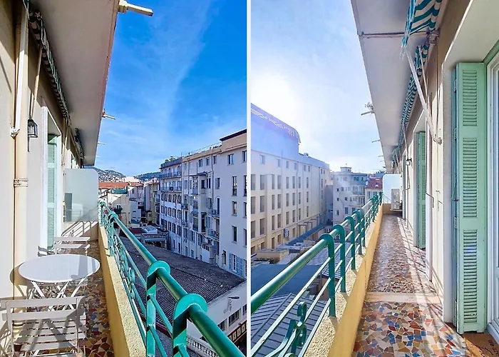 Nestor&jeeves - Gelato - Bright - Balcony * Ницца